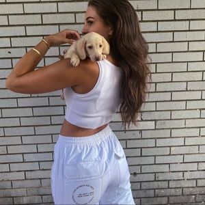 Helmut Lang track pants! Size small